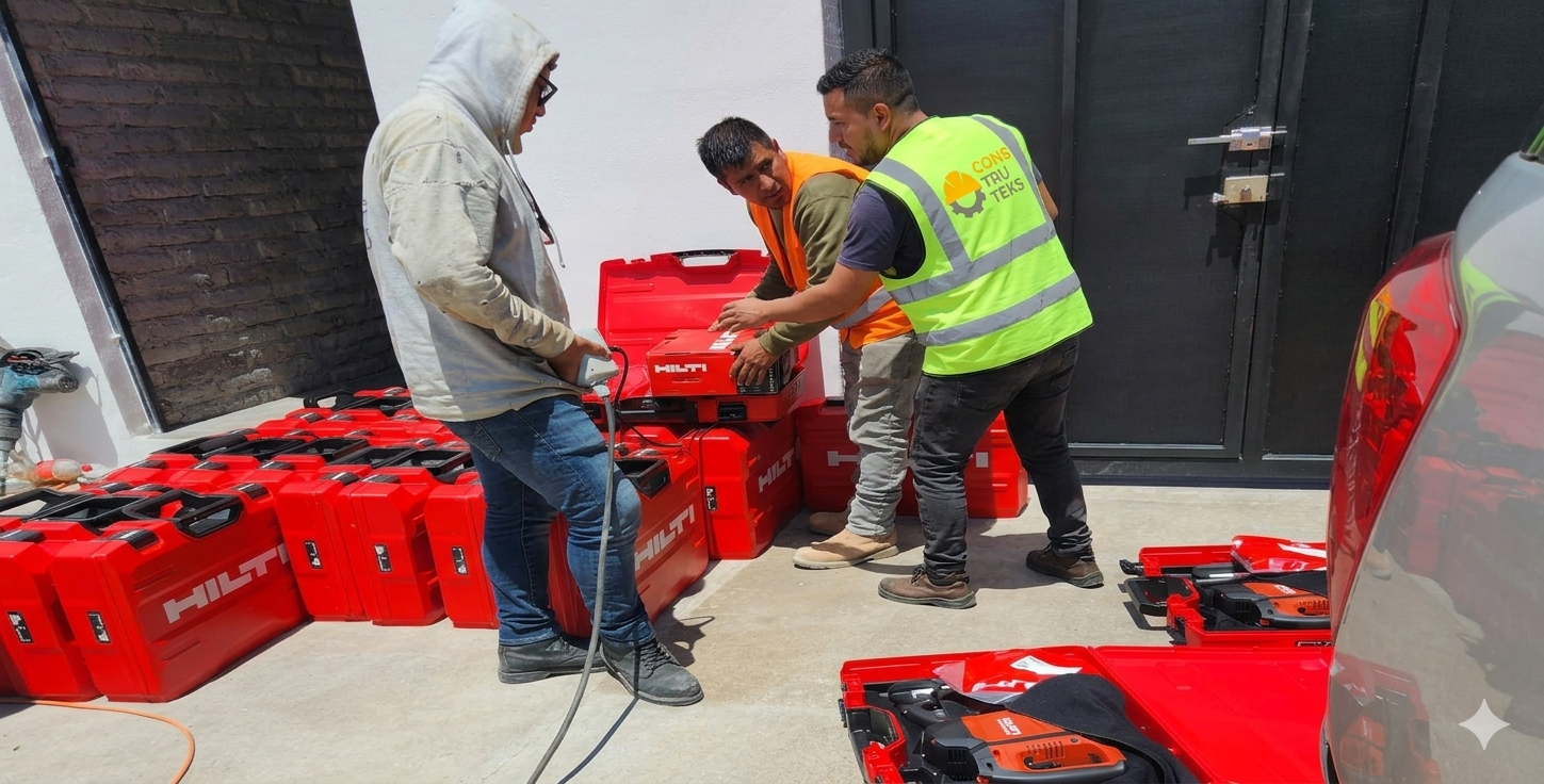 Maquinaria menor para construcción