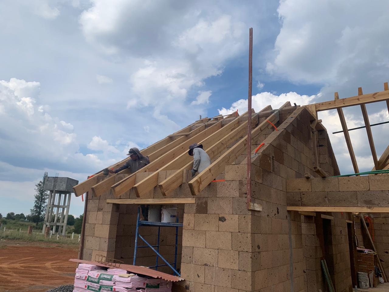 Construcción de cabañas vacacionales